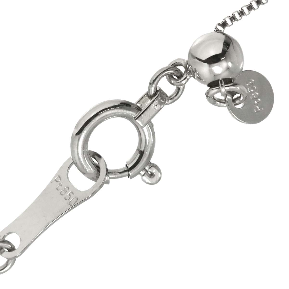 Diamond 0.295ct/0.23ct Necklace Pt Platinum