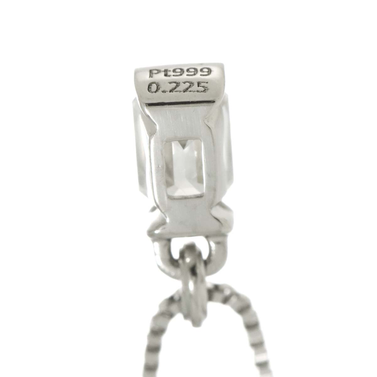 Diamond 0.225ct D/VS1 Necklace Pt