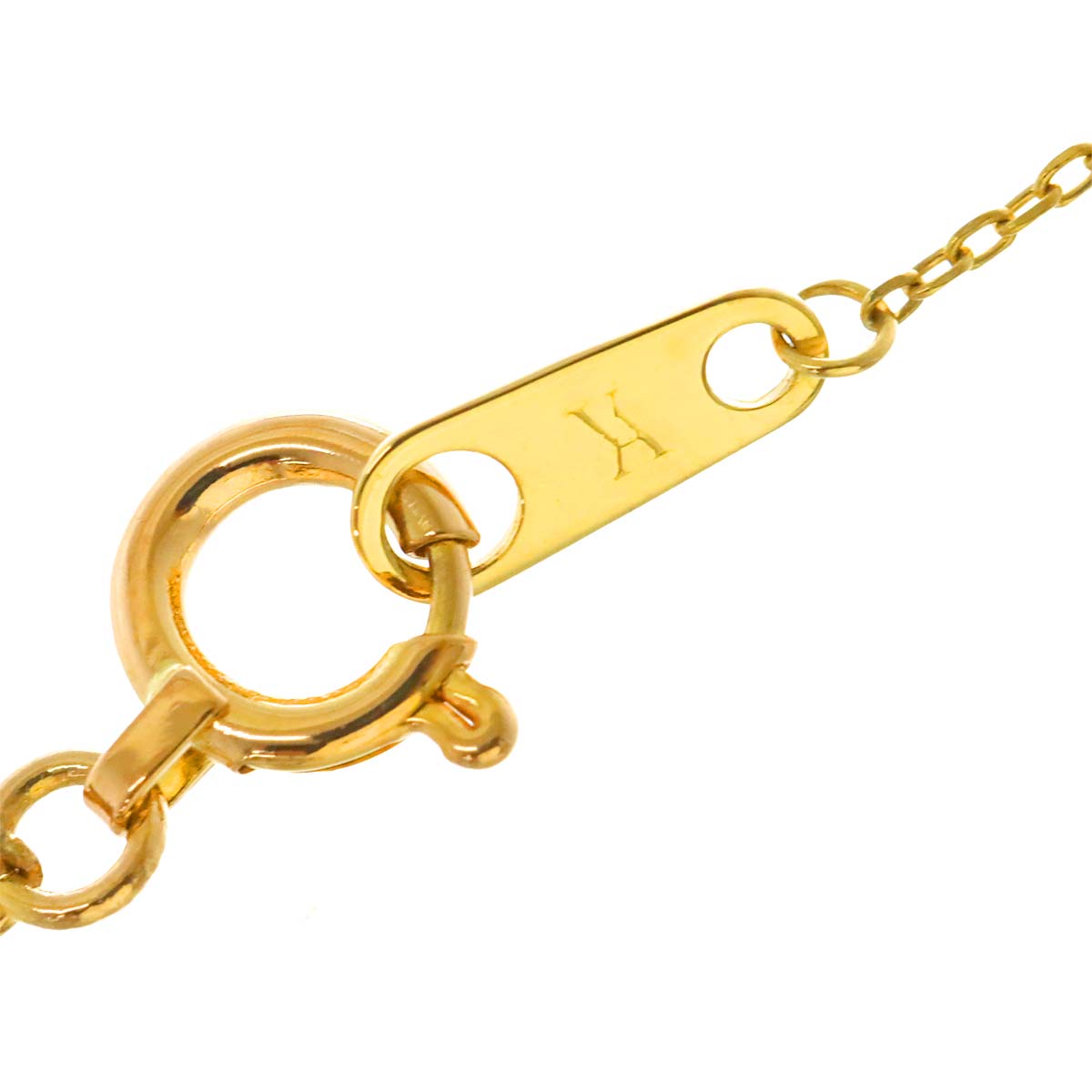 Diamond 0.12ct Necklace 18K Yellow Gold 750