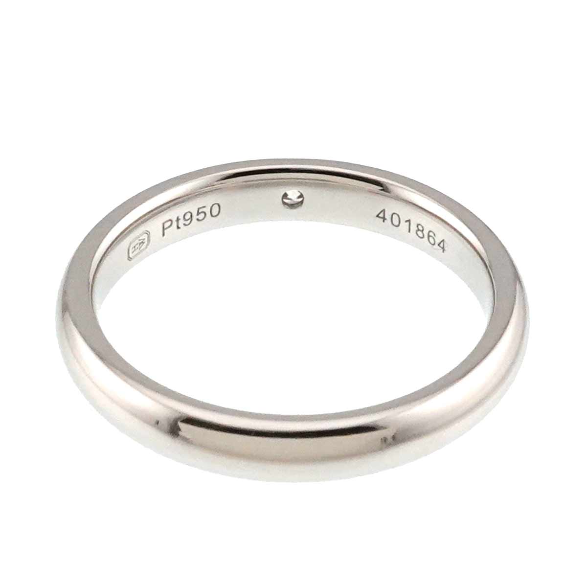 Diamond Ring Pt Platinum size5.25(US)