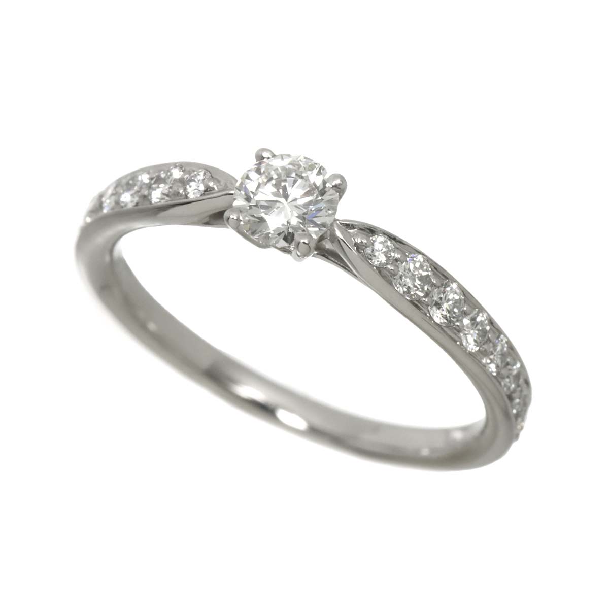 Harmony Diamond 0.20ct Ring Pt Size4-4.5(US)