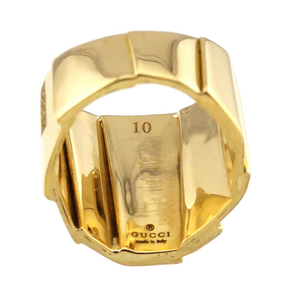 Ring 18K Yellow Gold 750 Size10 4.75(US)
