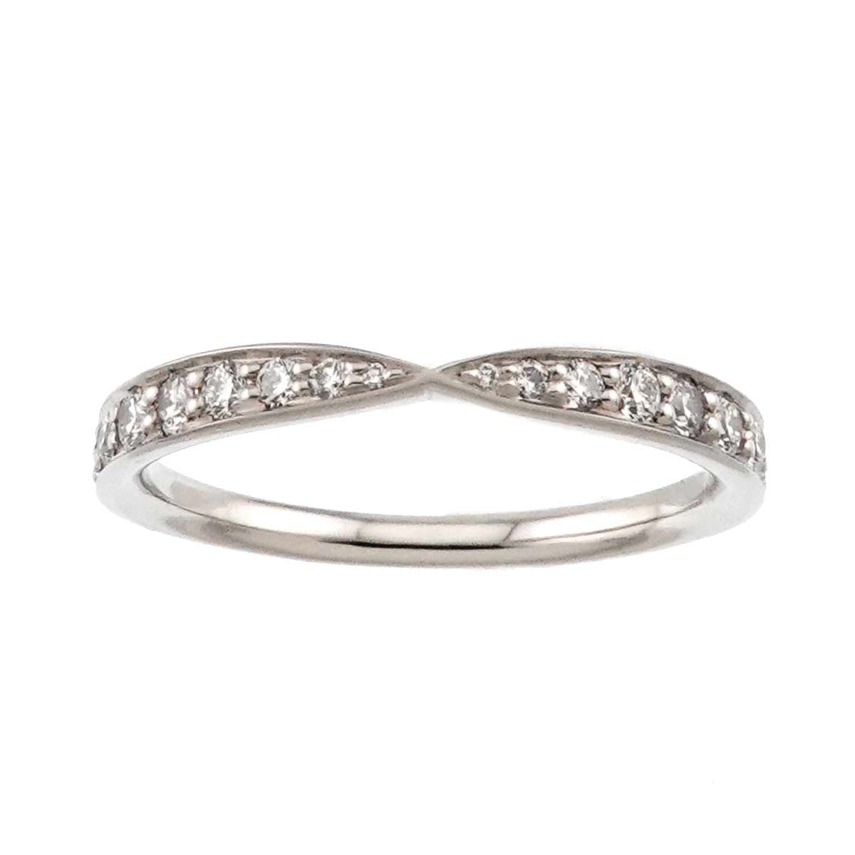 Harmony Band Ring Diamond Pt Platinum size4.75-5(US)