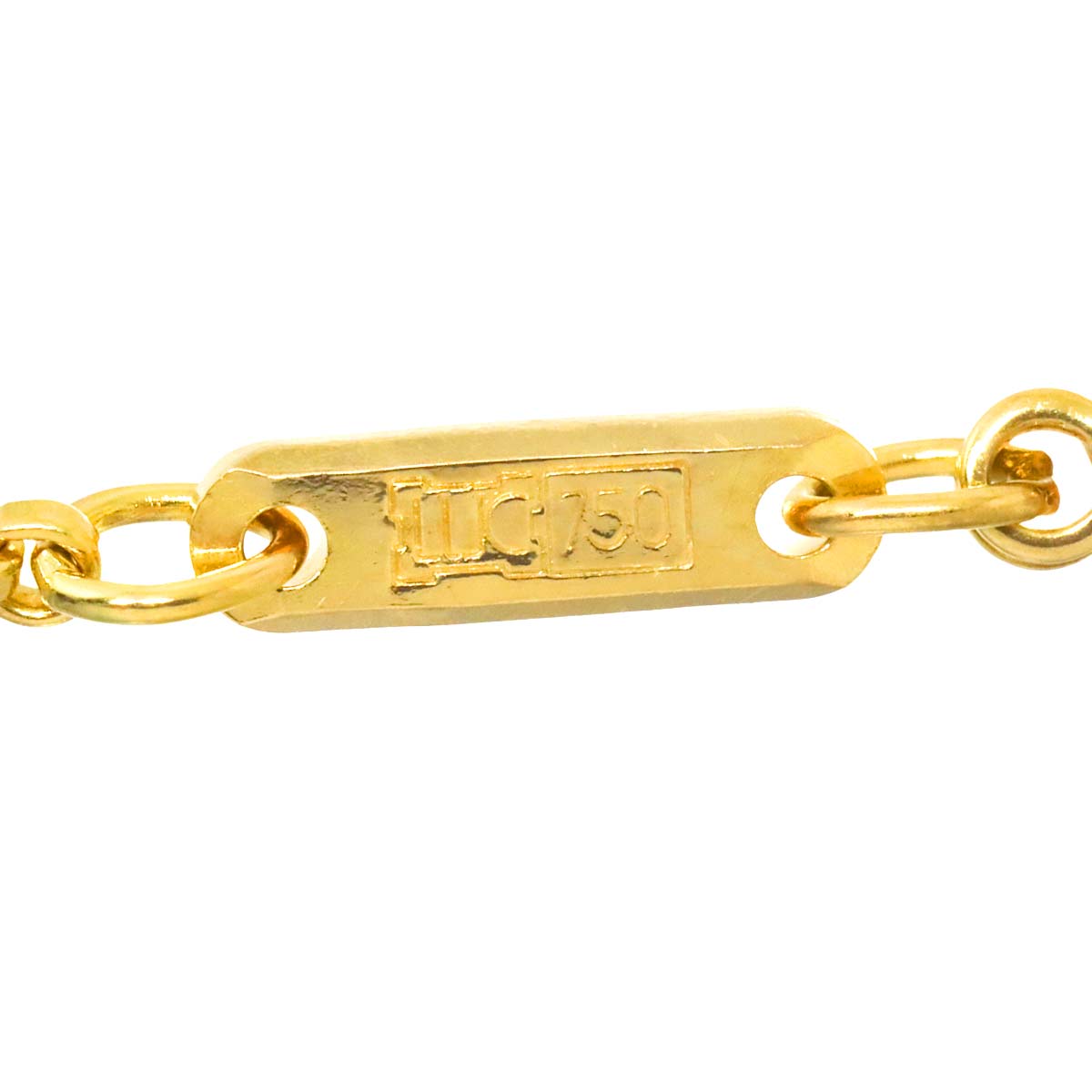 Happy Diamond Heart Necklace 18K Yellow Gold 750