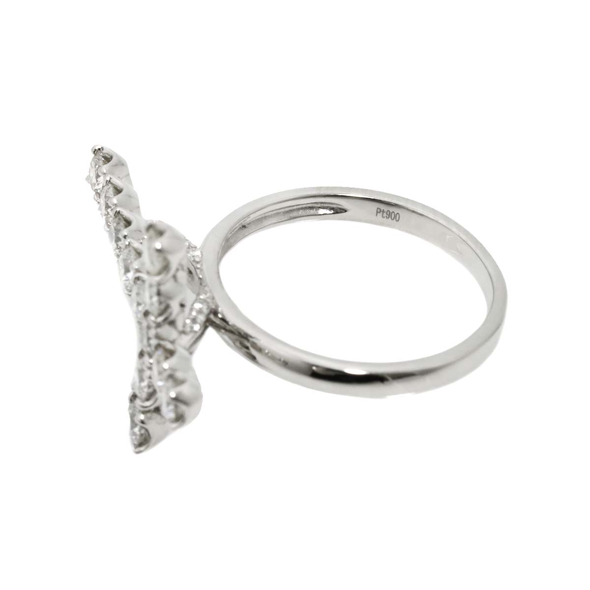 Diamond 1.00ct Ring Pt size5.75-6(US)