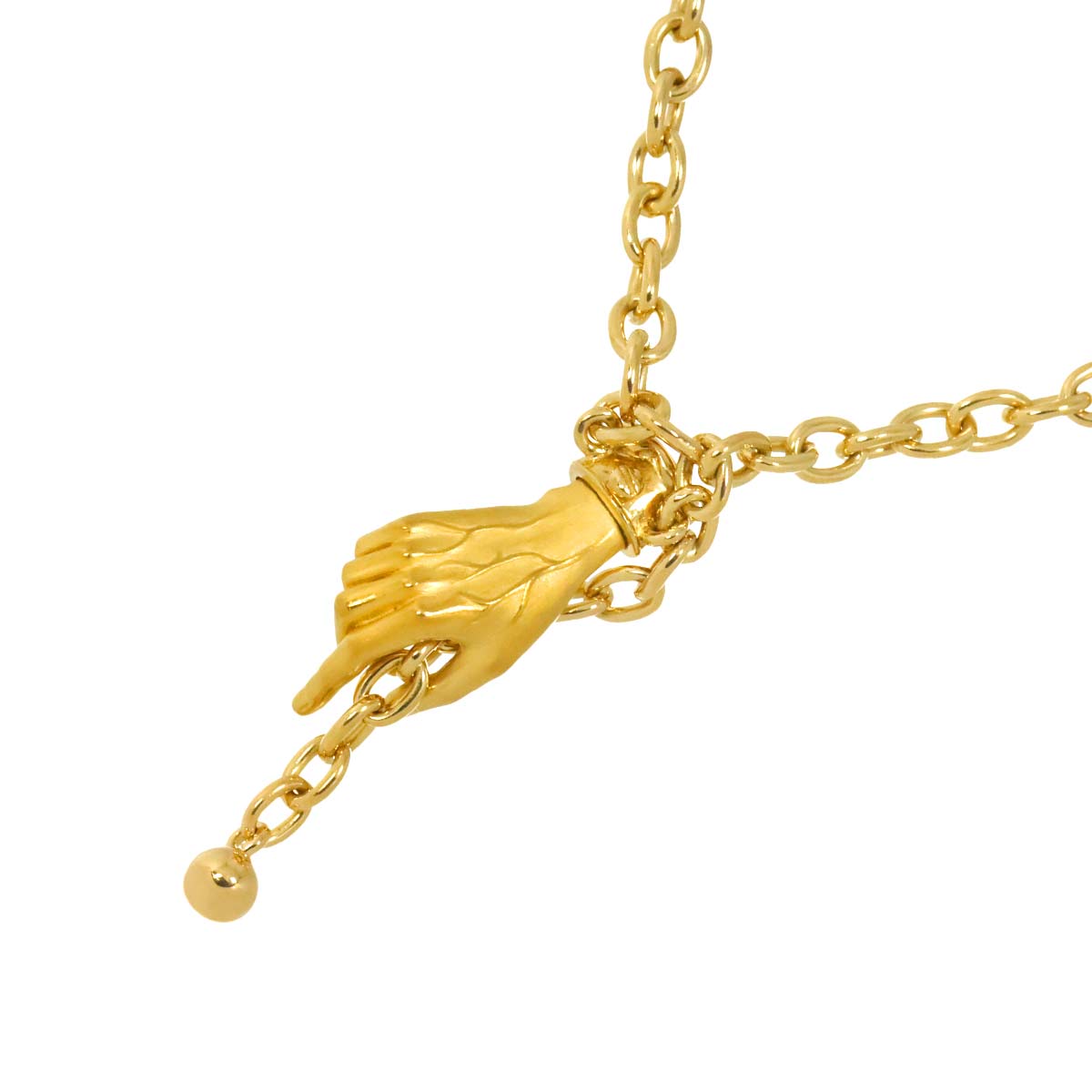 Diamond Necklace 18K YG 750