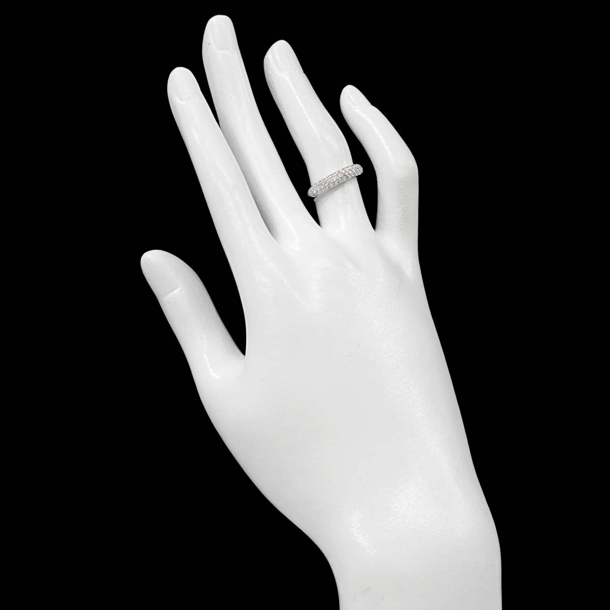 PICCOLINI Diamond 0.40ct Ring 18K WG 750 Size5.25(US)