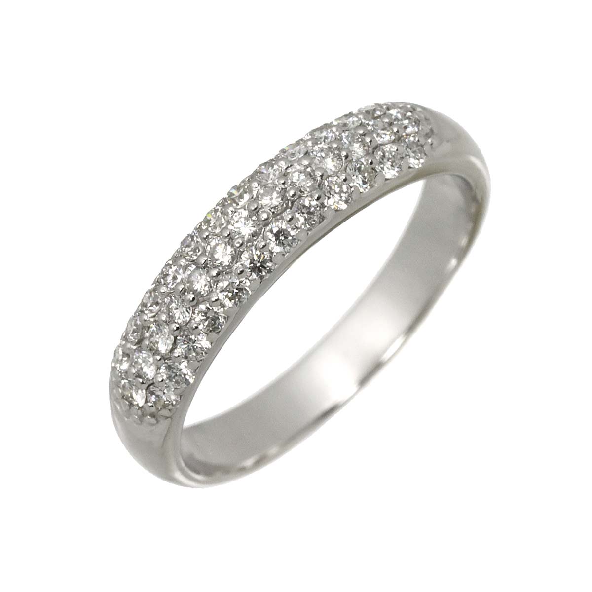 PICCOLINI Diamond 0.40ct Ring 18K WG 750 Size5.25(US)