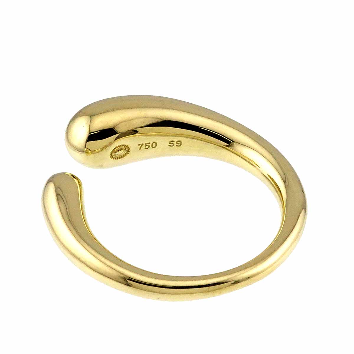 MERCY Ring YG 18K 750 size59 8.75(US)