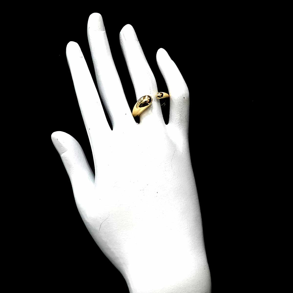 MERCY Ring YG 18K 750 size59 8.75(US)