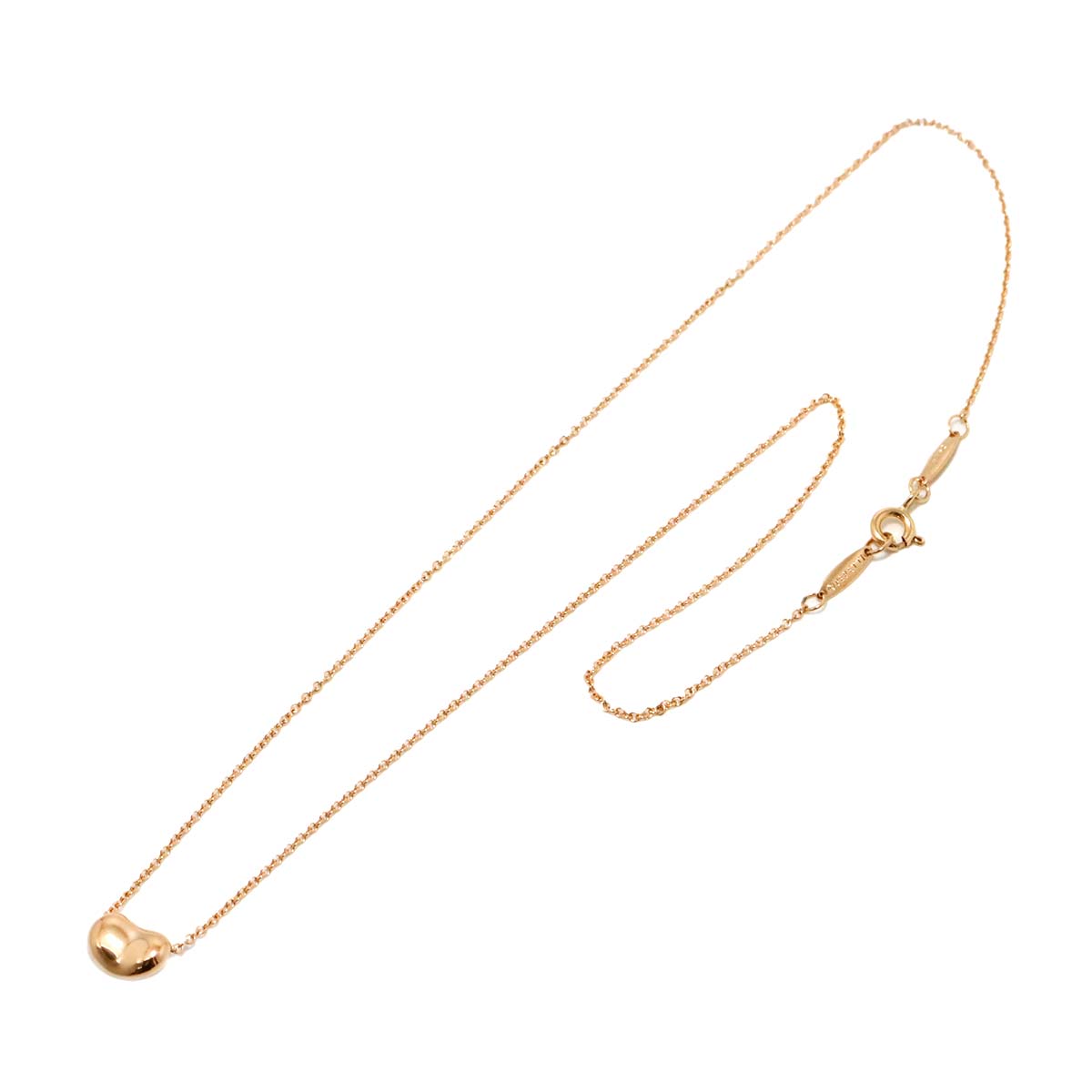 Bean Necklace 18K PG 750