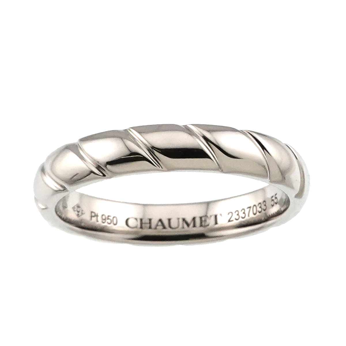 Torsade Ring Platinum size55 6.75-7.25(US)