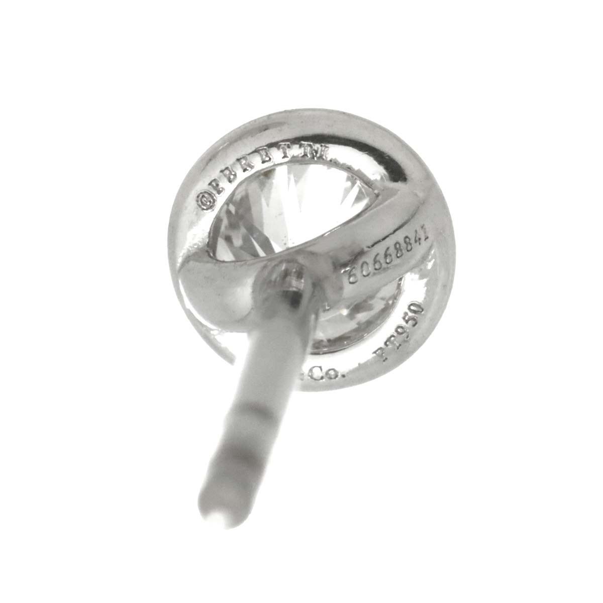 Diamond 0.21ctx2 G/VS1-VS2/3EX Earrings Pierced Pt