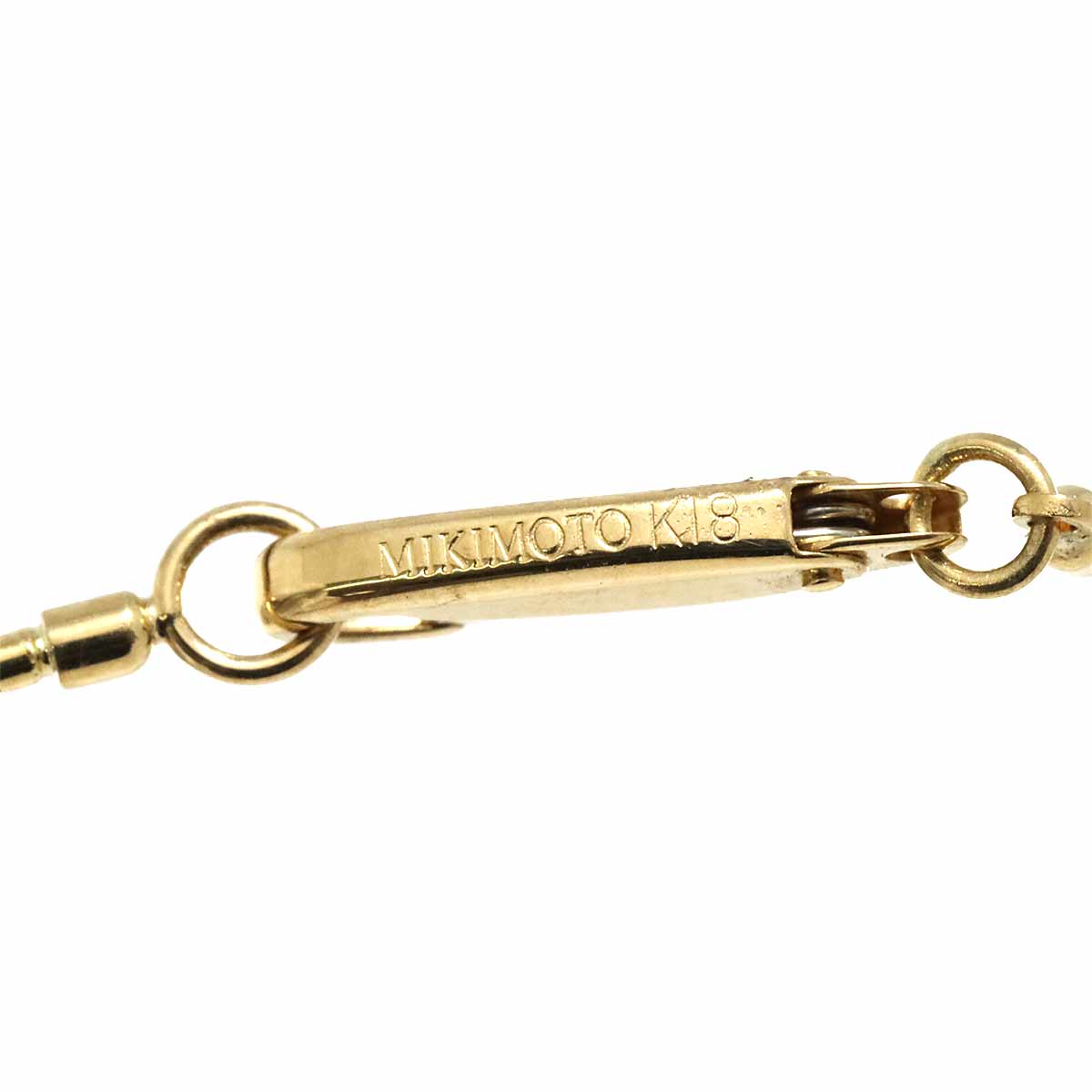 Akoya Pearl 7.4mm Necklace 18K YG 750