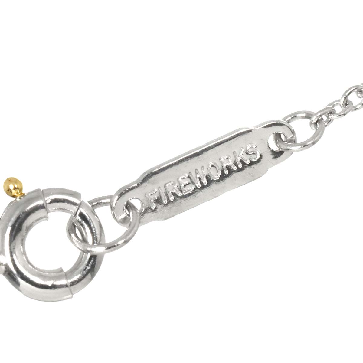 Fireworks Diamond Necklace Platinum