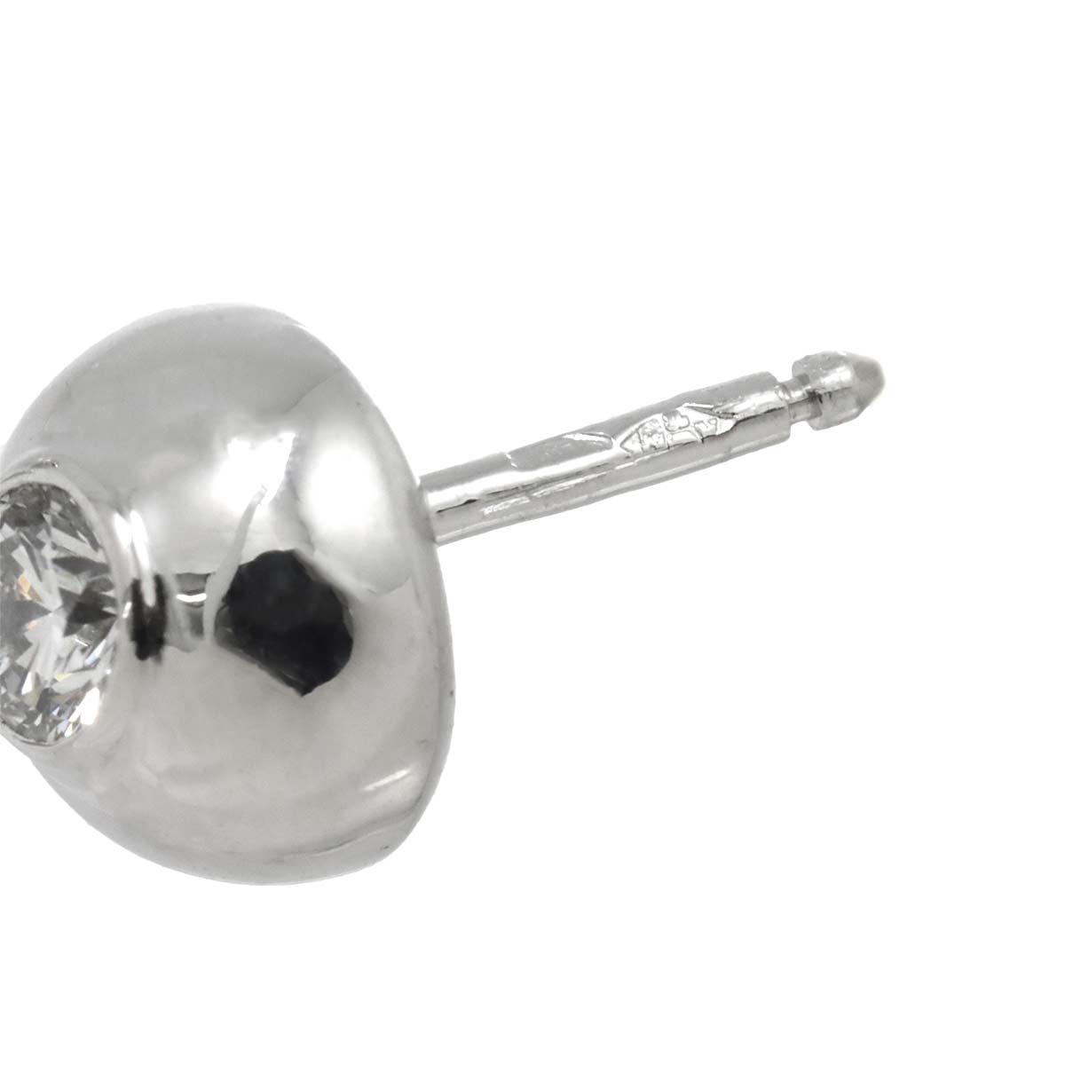 Perles De Diamants Diamond Earrings Pierced 18K WG 750