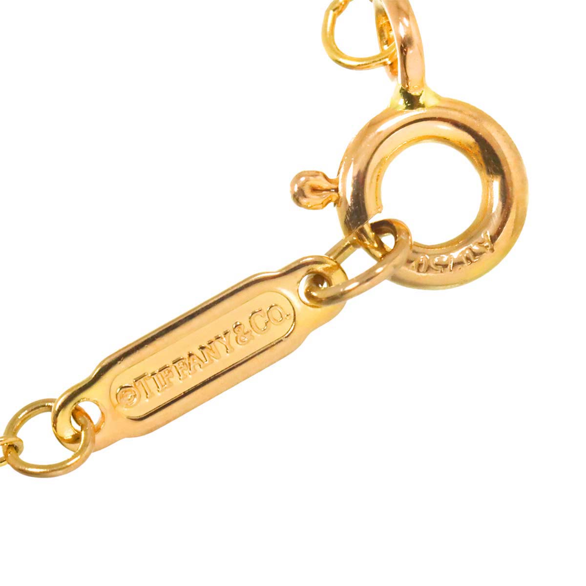 Circlet Diamond Necklace 18K PG 750