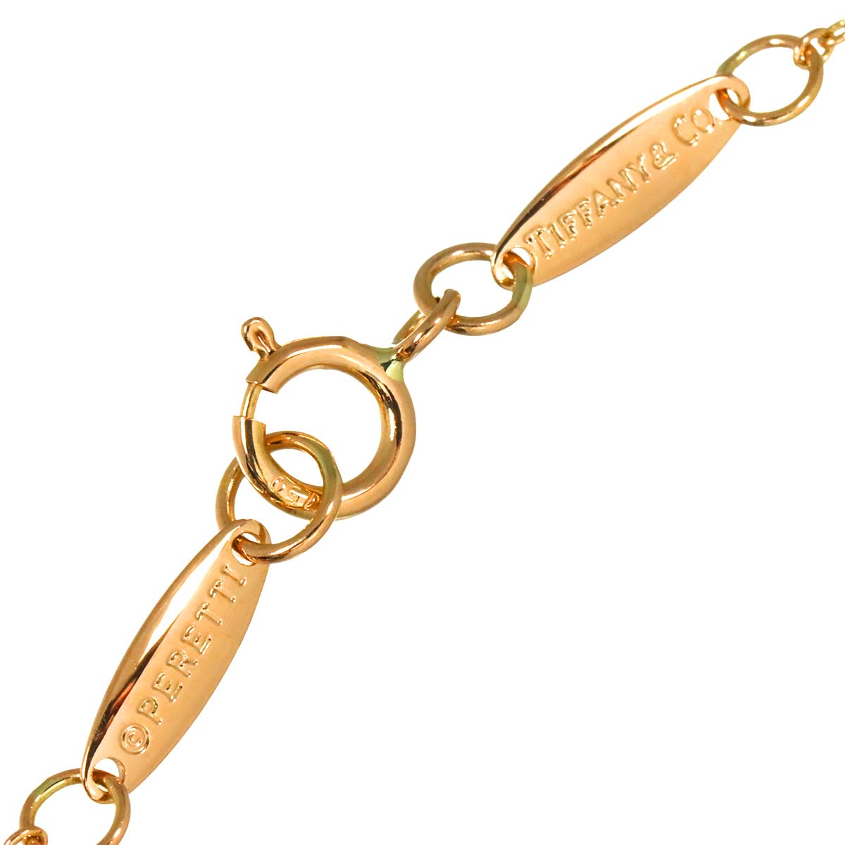 By The Yard Diamond 3P Necklace 18K PG 750