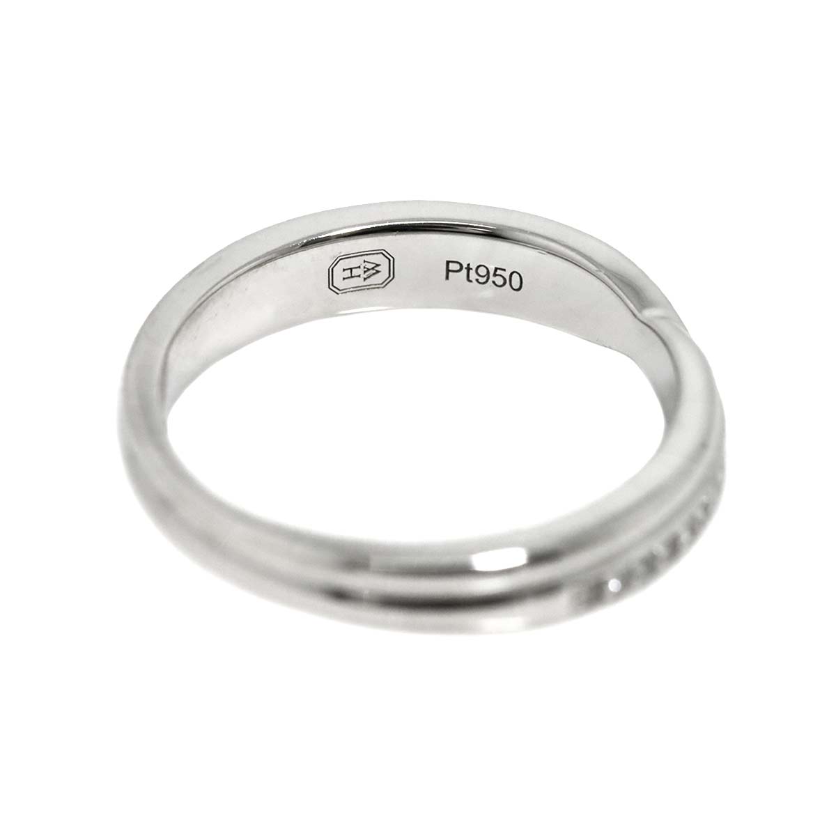 Diamond Ring Pt Platinum size5.25(US)