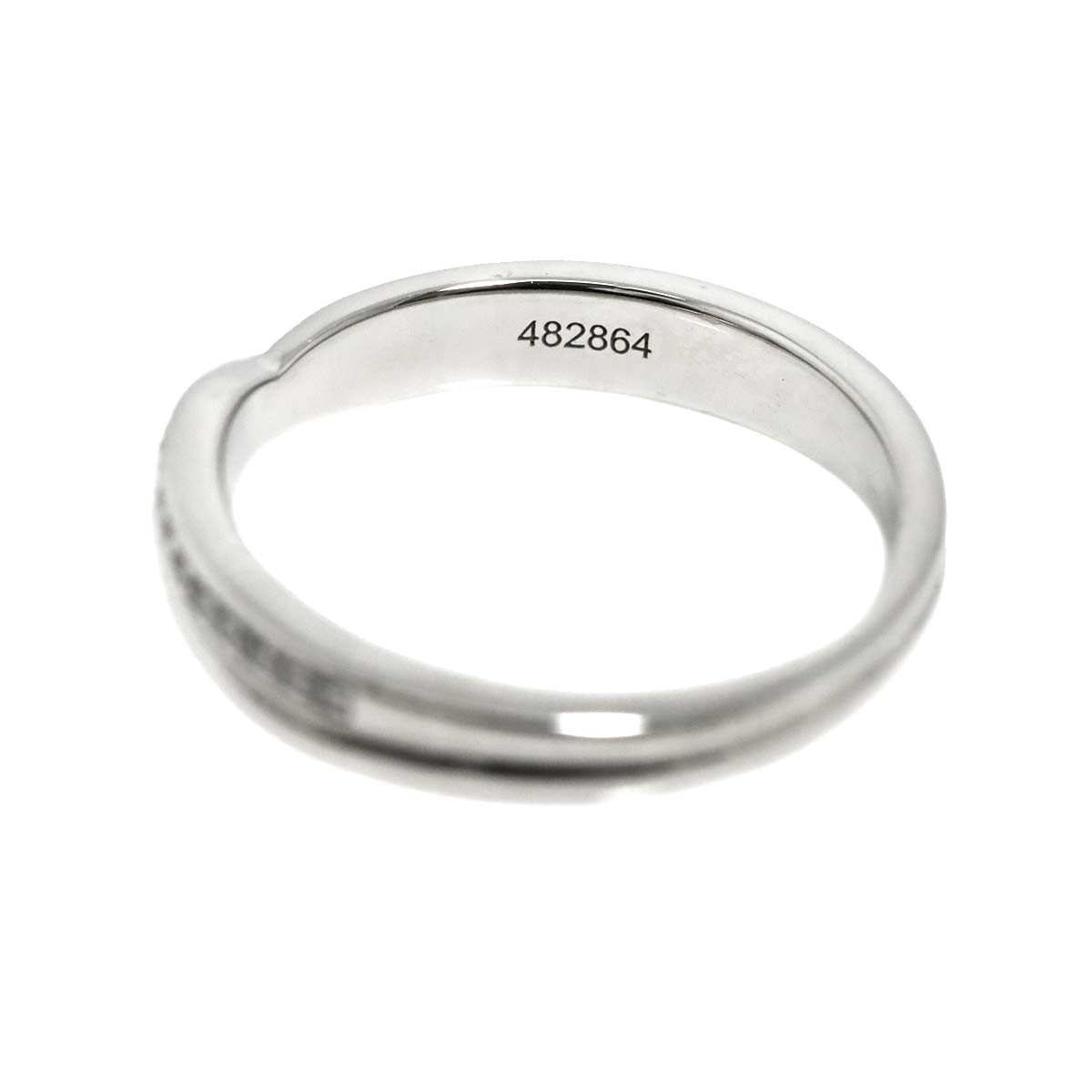 Diamond Ring Pt Platinum size5.25(US)