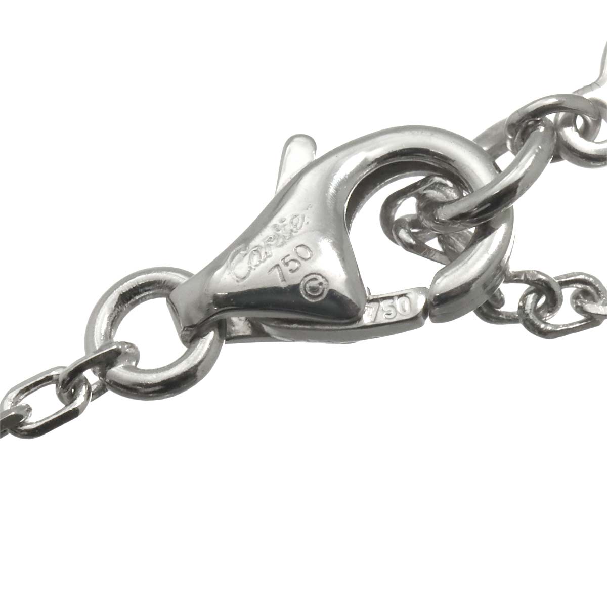 d Amour Diamond 3P Bracelet 18K White Gold 750