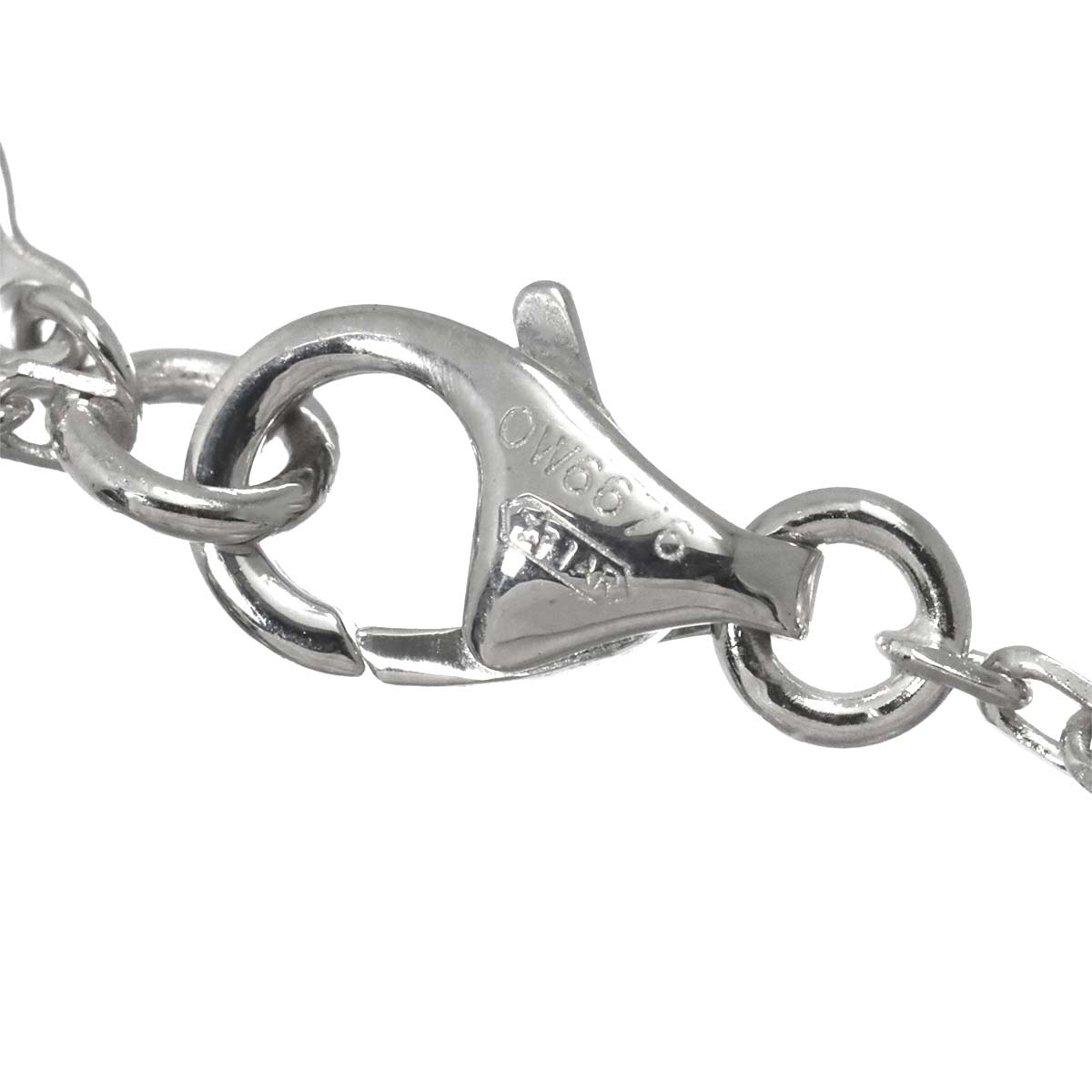 d Amour Diamond 3P Bracelet 18K White Gold 750
