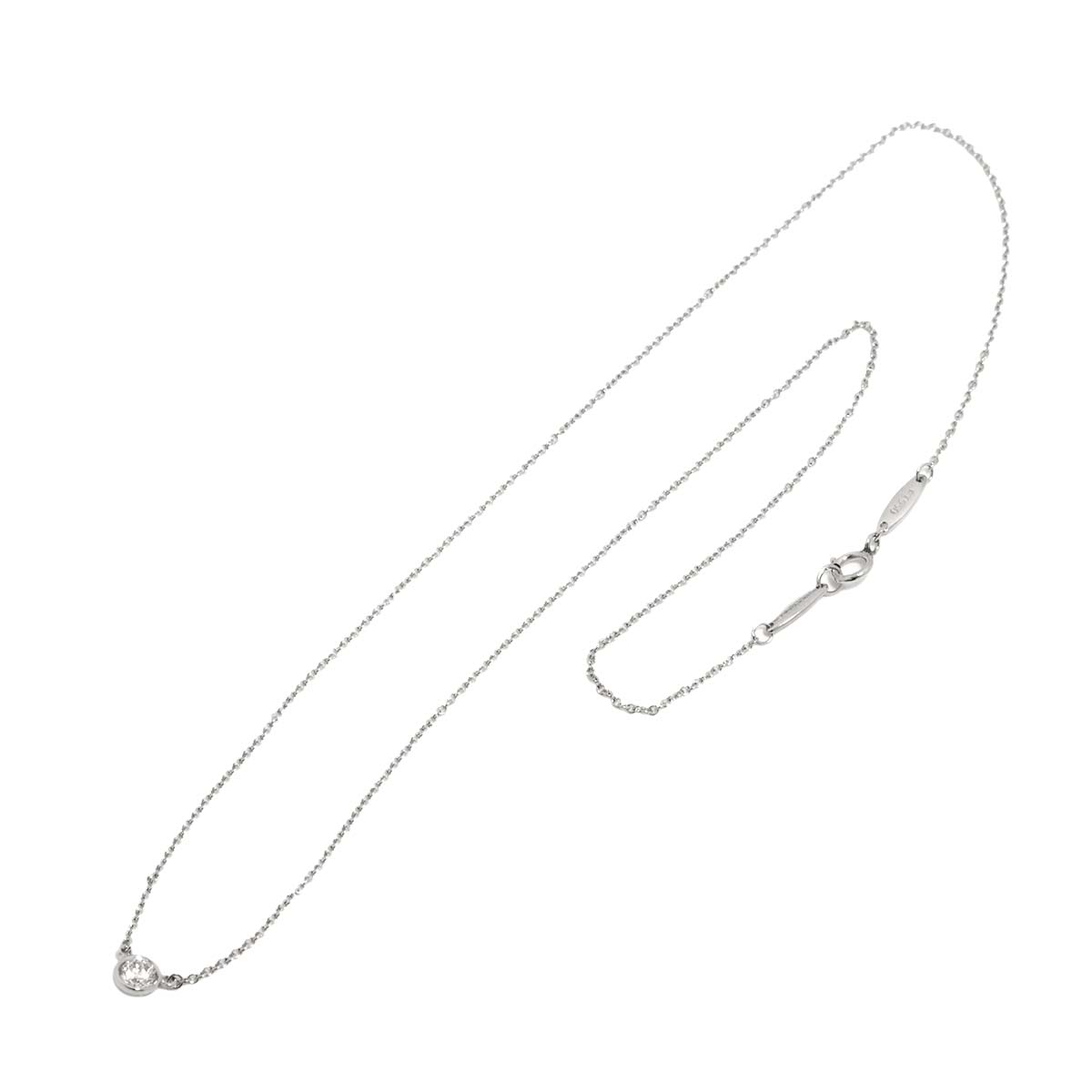 By The Yard Diamond Necklace Platinum