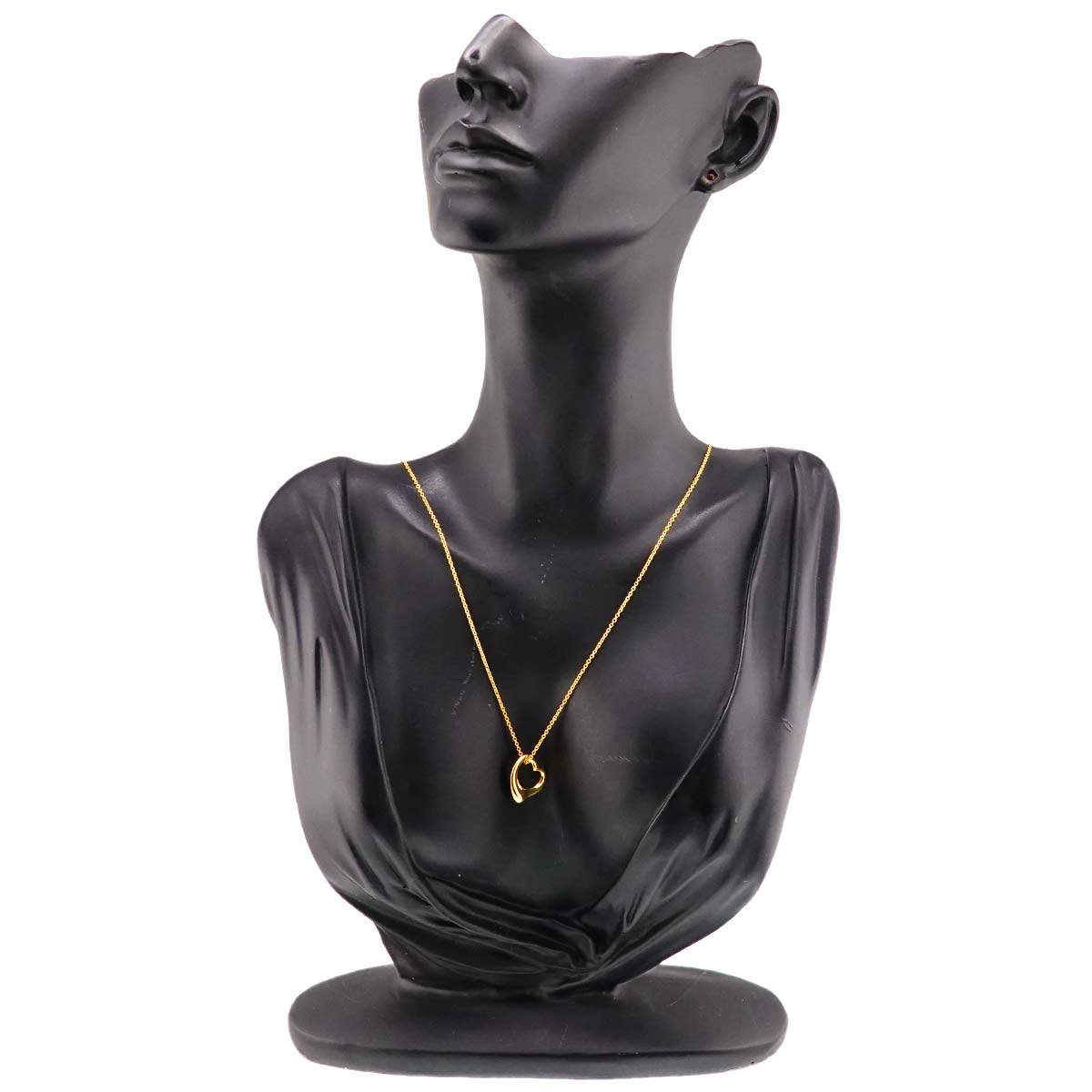Open Heart Necklace 18K Yellow Gold 750