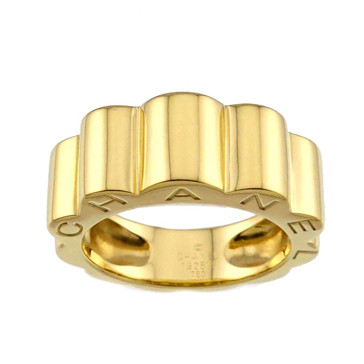 Profile de Camellia Ring 18K Yellow Gold 750 Size8.25(US)