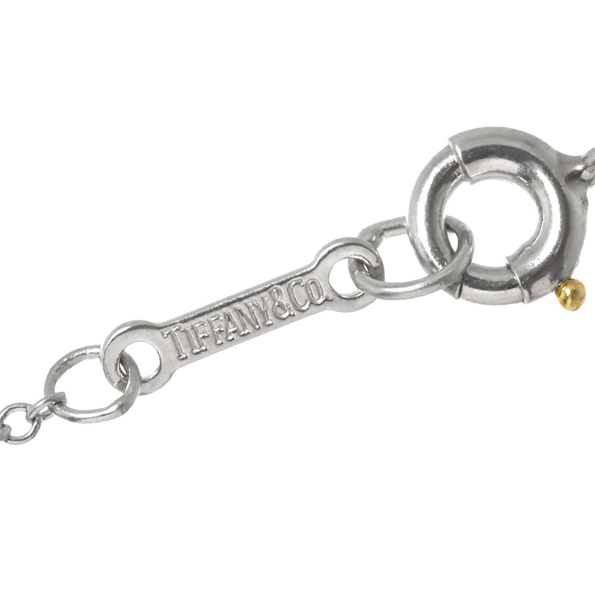 By The Yard Diamond 5P Necklace Platinum