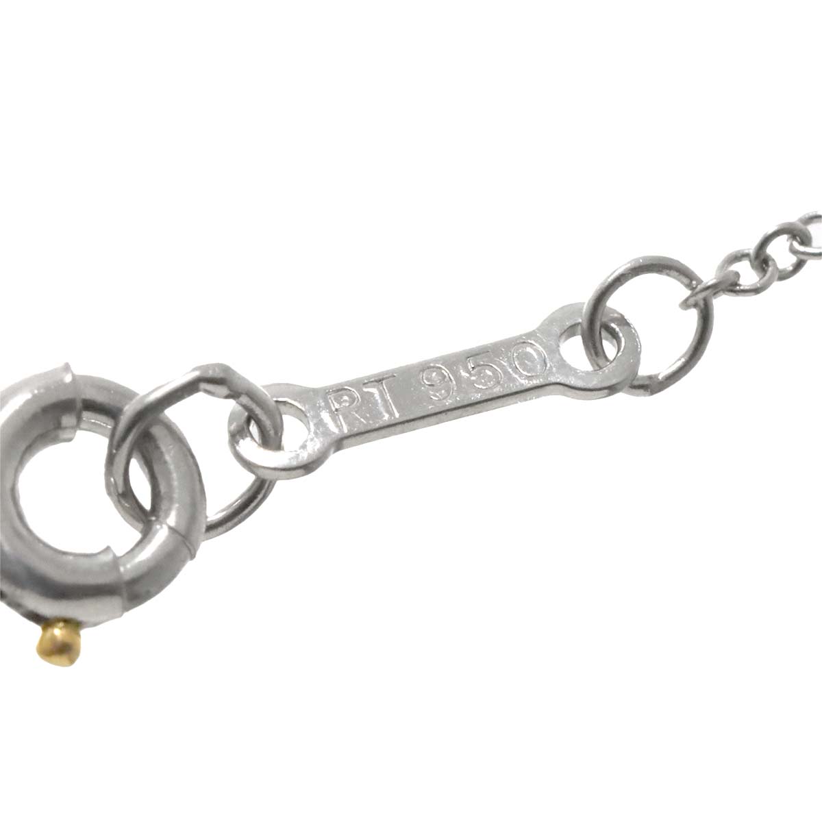 By The Yard Diamond 5P Necklace Platinum