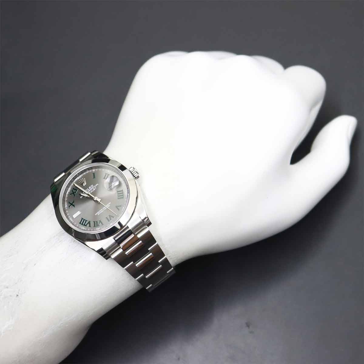 Datejust 41 Automatic 126300 Serial Random Slate Dial