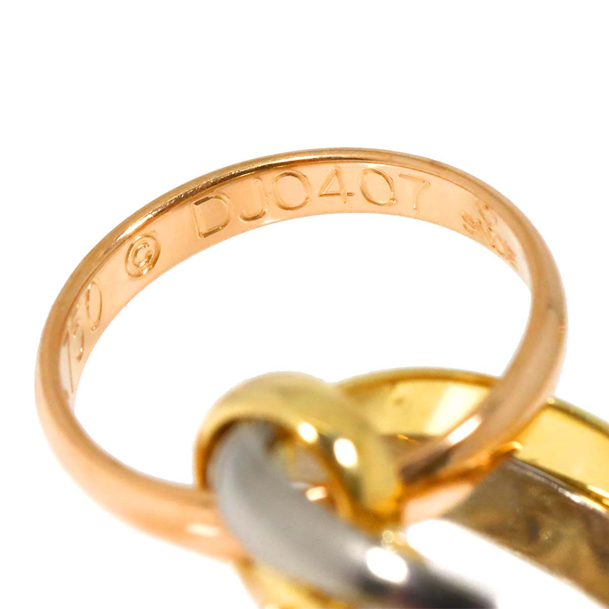 Trinity Necklace 18K YG WG PG 750