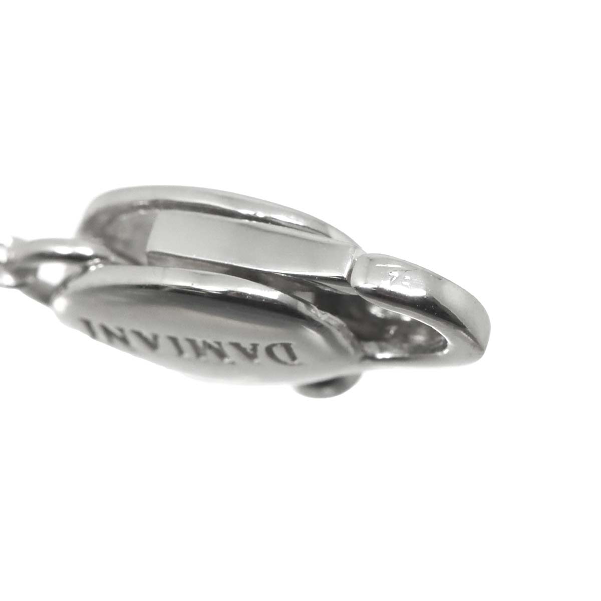 Diamond Necklace 18K WG PG 750