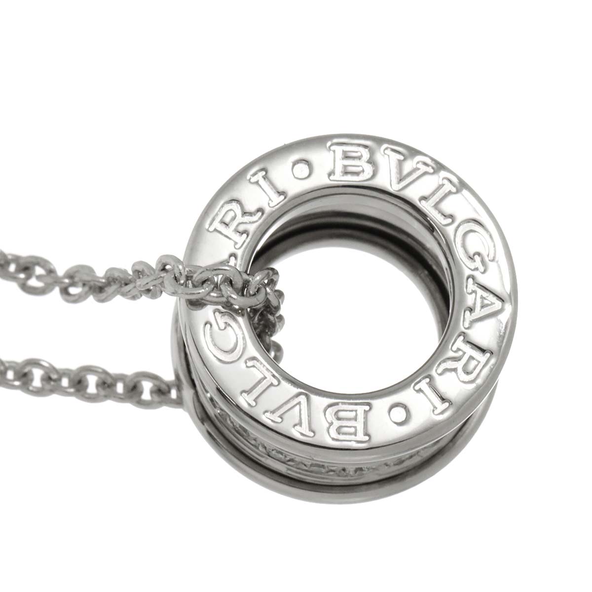 B-ZERO1 Diamond Necklace 18K WG White Gold 750