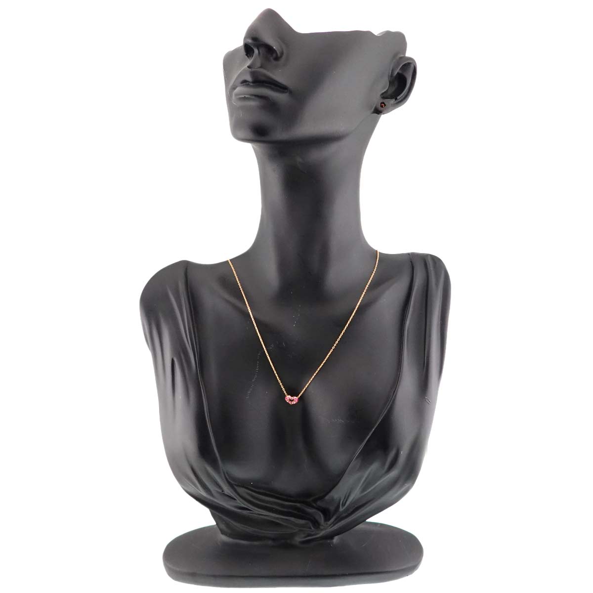 Sapphire 0.20ct Necklace 18K PG 750