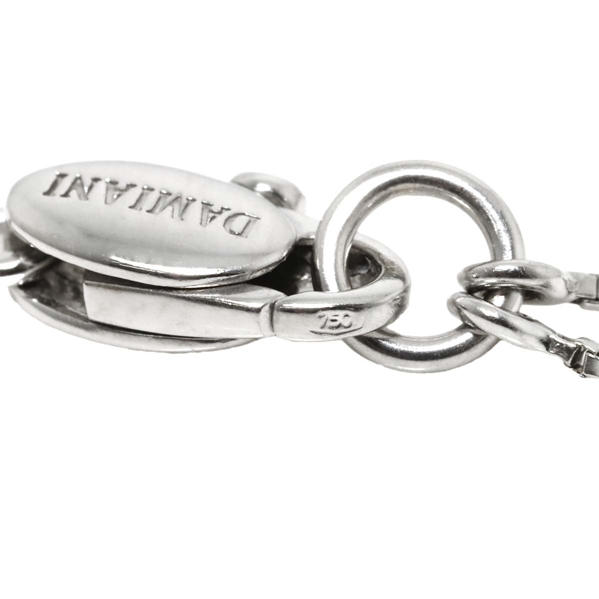 Belle Epoque Ruby Diamond Necklace 18K WG 750