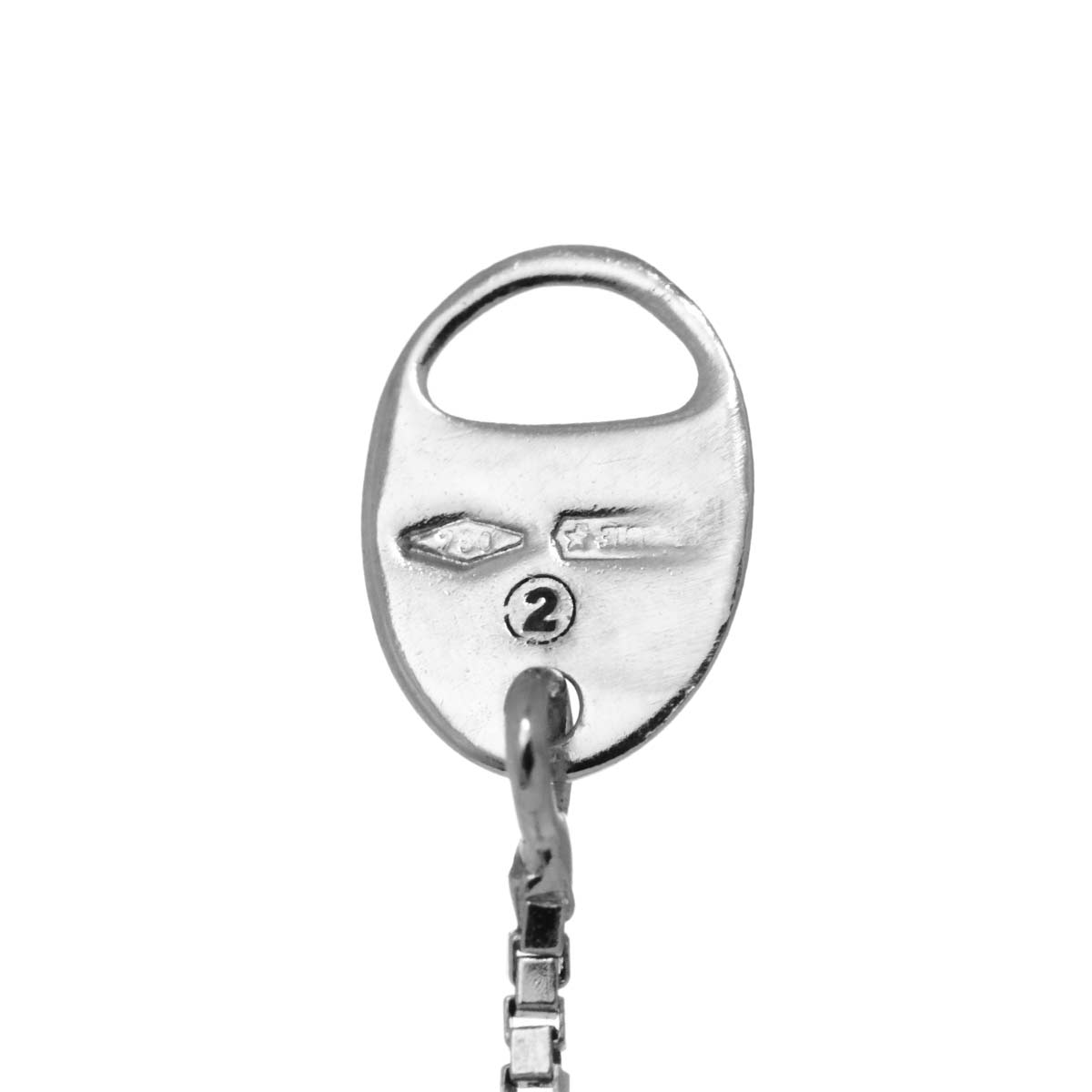 Belle Epoque Ruby Diamond Necklace 18K WG 750