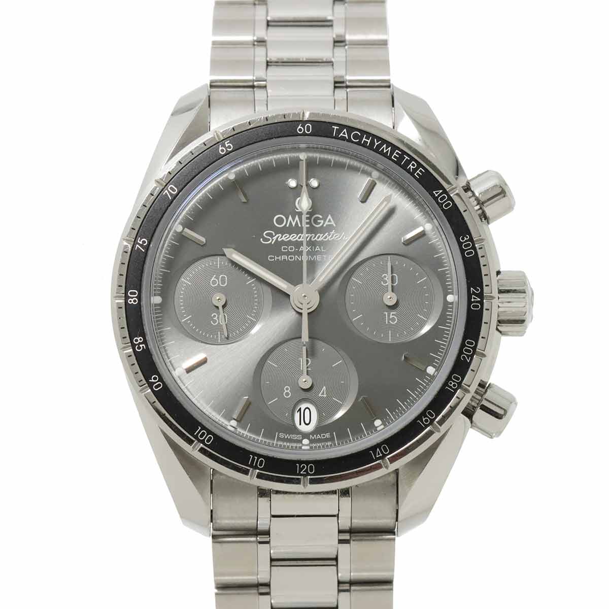 Speedmaster 38mm 324 30 38 50 06 001 Gray Dial Boys Watch