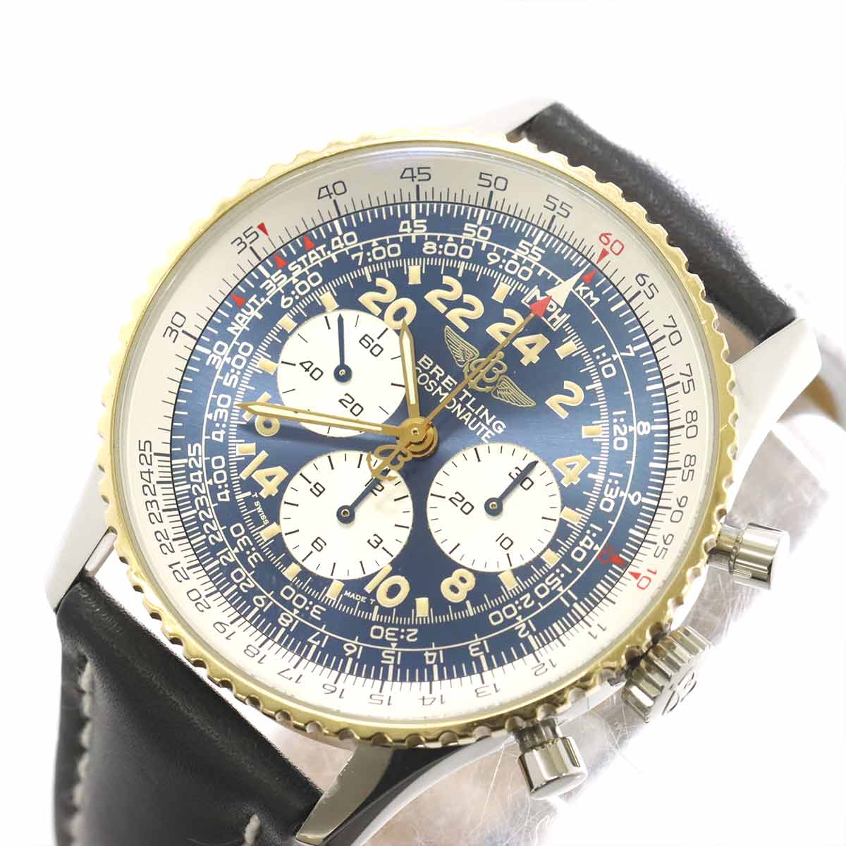 Navitimer Cosmonaute D12022 Hand Winding YG Mens Watch