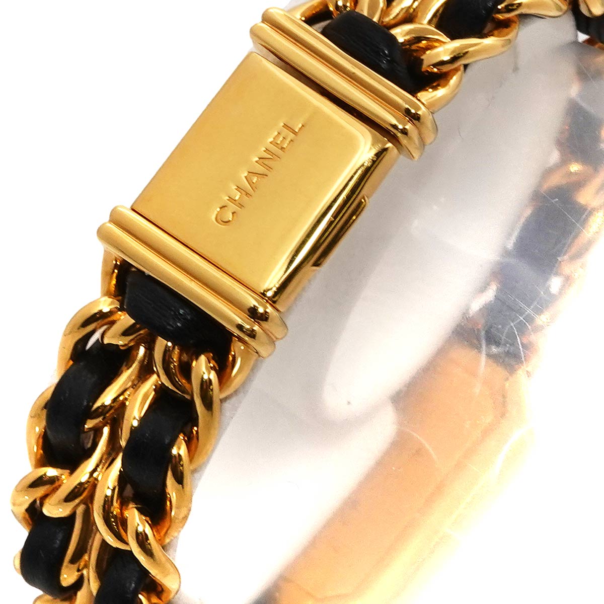 Premiere Size S H0001 Vintage Quartz Black Dial Ladies Watch