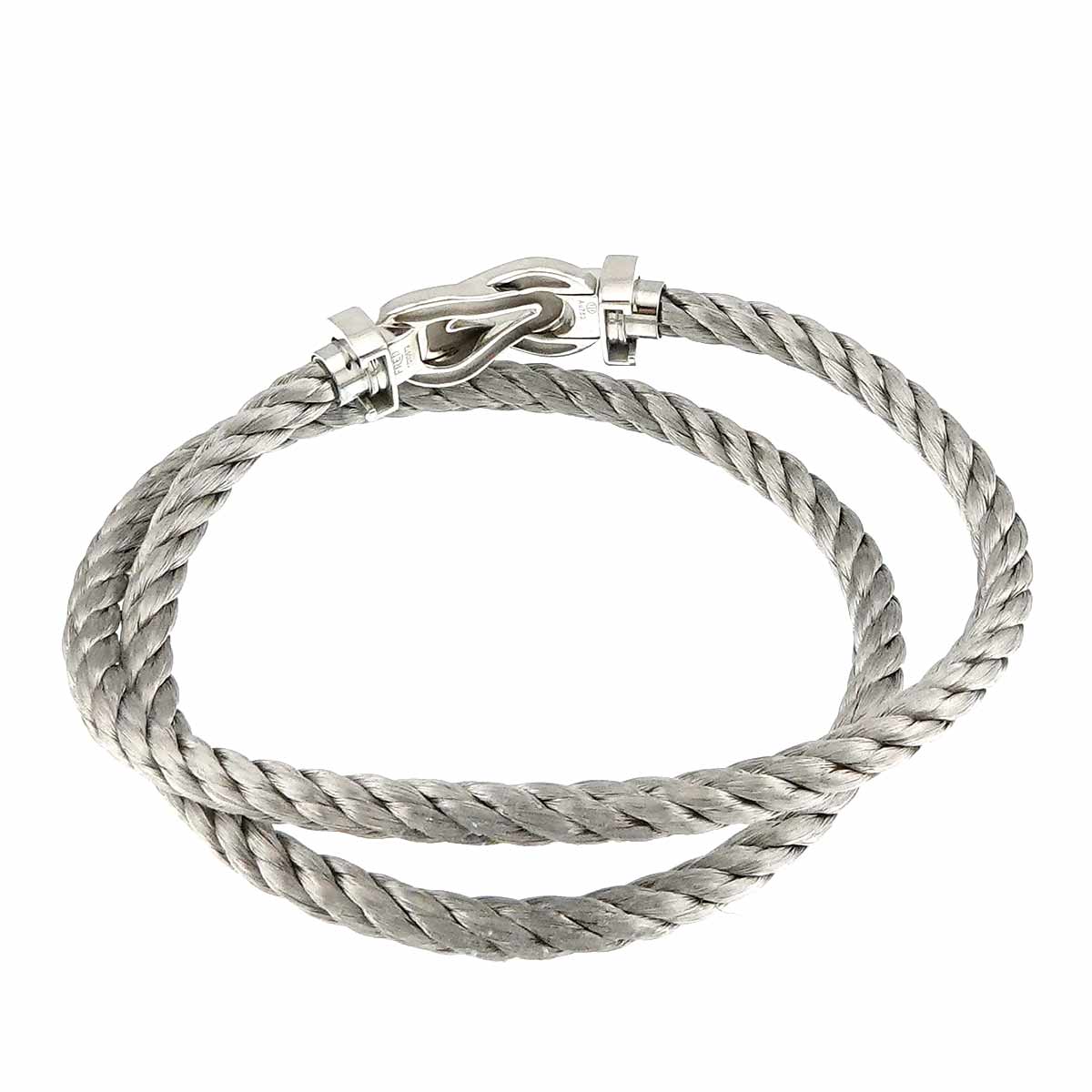 Chance Infini Bracelet LM 18K White Gold 750 Steel size18