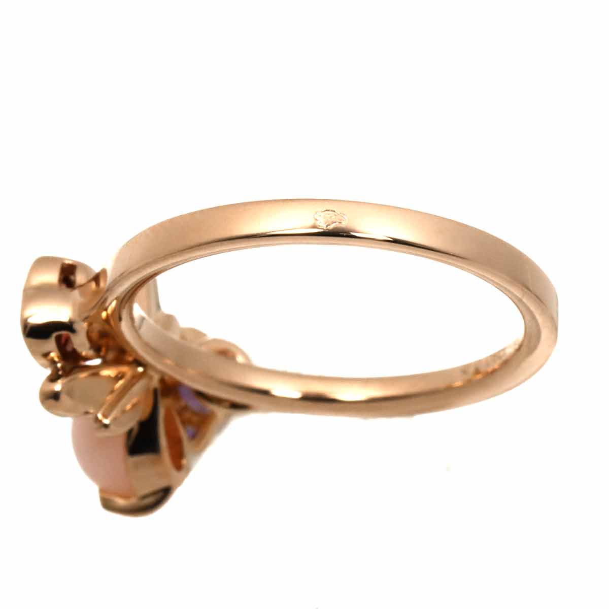 Multi Stone Diamond 0.08ct 18K PG 750 size51 5.5-5.75(US) 90302714