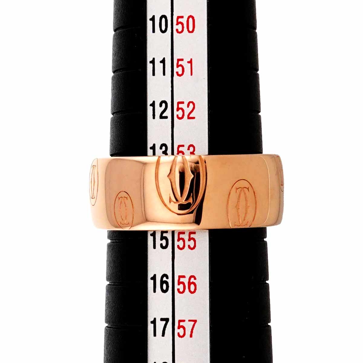 Happy birthday LM Ring 18K PG 750 size54 6.5-6.75(US)