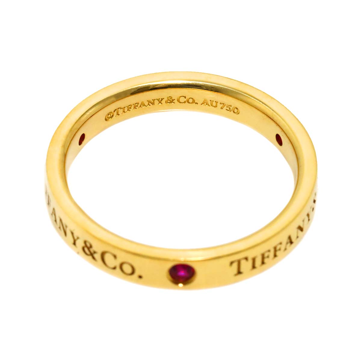 Ruby Ring 18K YG 750 size5.75-6(US)