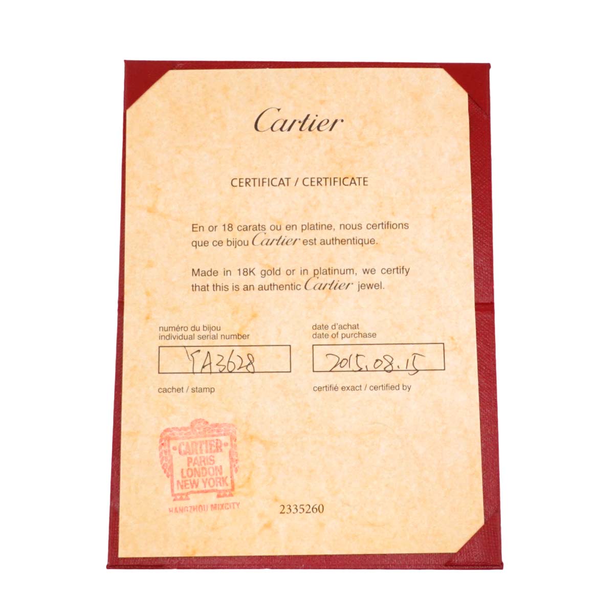 Etincelle De Diamond Ring 18K Pink Gold 750 size48 4.5(US)