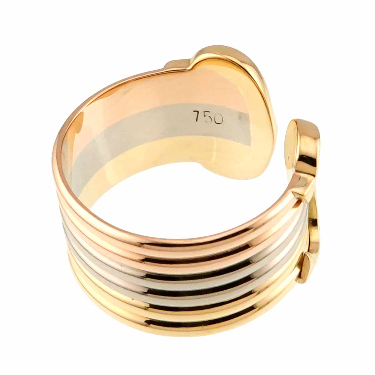 C2 Ring 18K YG WG PG 750 Size51 5.25(US)