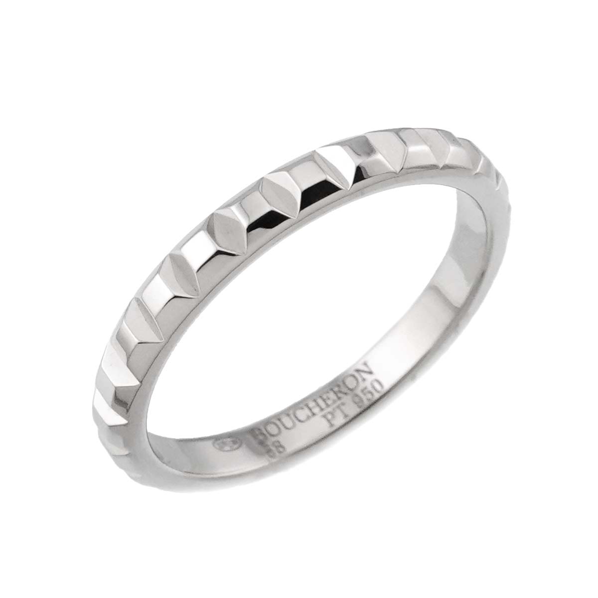 Quatre clou de paris Ring Pt Platinum Size58 8-8.25(US)