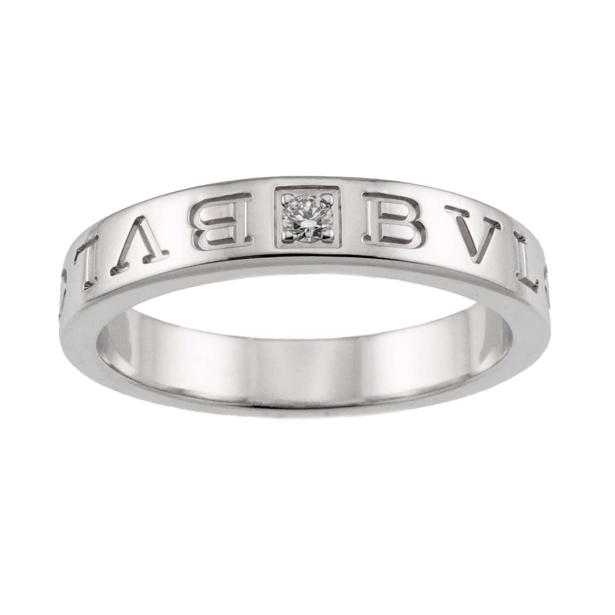 B-ZERO1 Diamond 1P Ring 18K WG 750 size9-9.5(US)