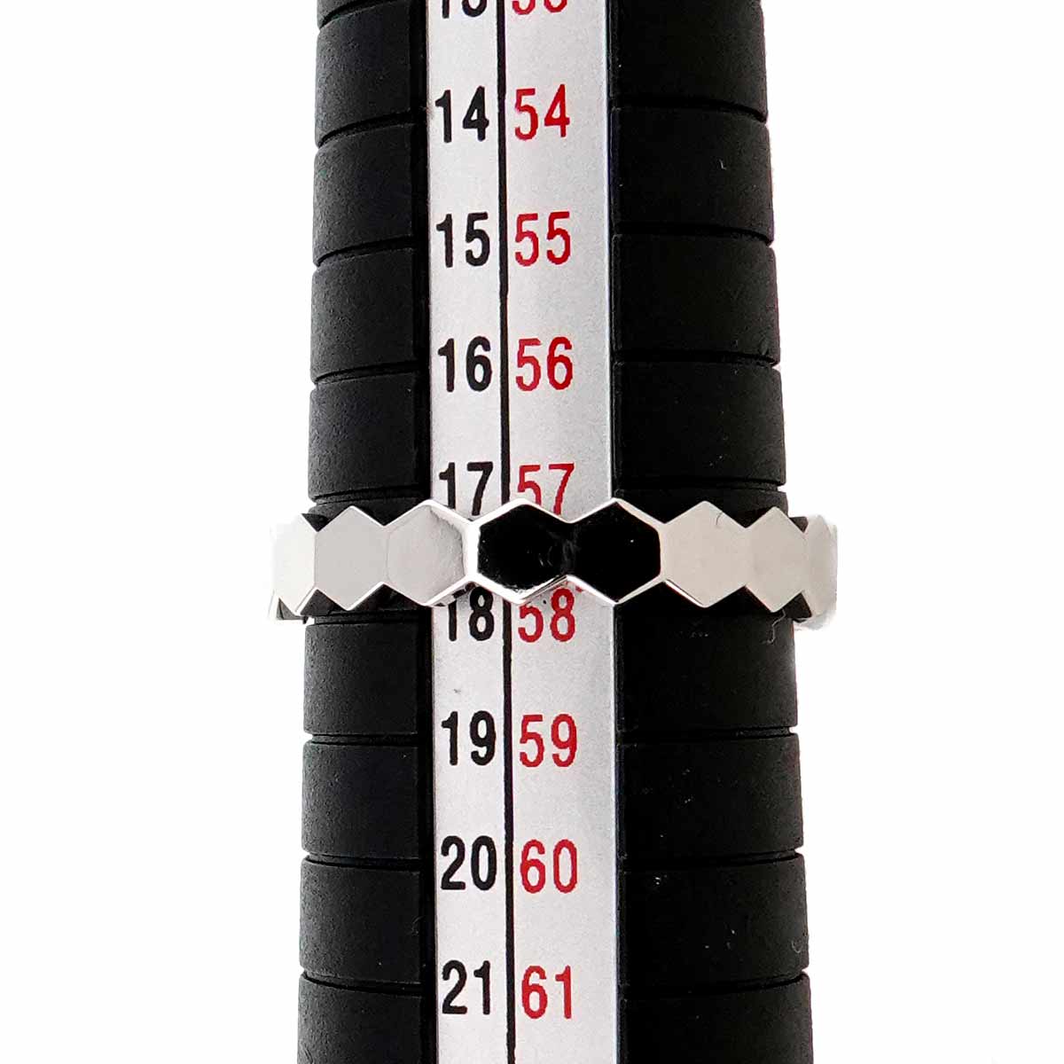 BEE MY LOVE Diamond Ring 18K WG 750 size58 8-8.25(US)